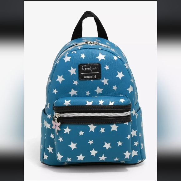 Loungefly Coraline Stars Mini Backpack - Picture 1 of 7